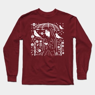 Abstract Woman Long Sleeve T-Shirt